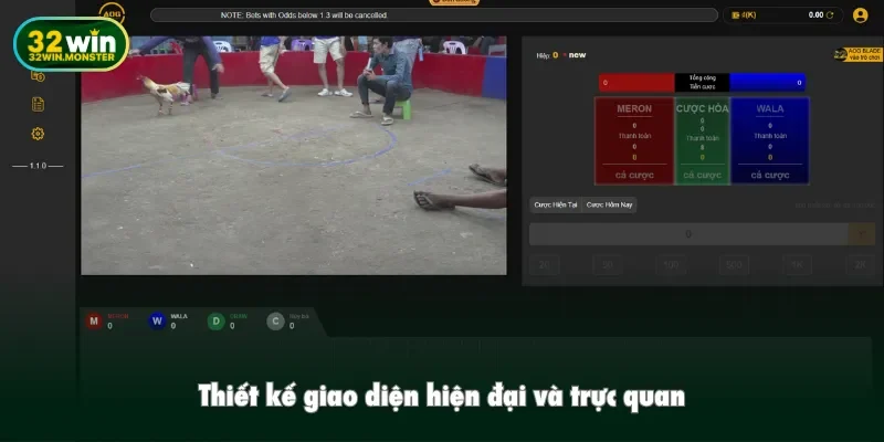 Thiết kế giao diện hiện đại và trực quan