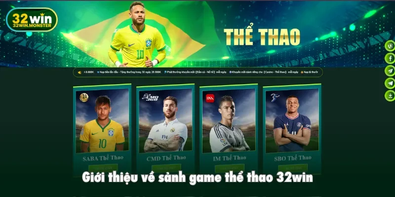 Giới thiệu về sảnh game thể thao 32win